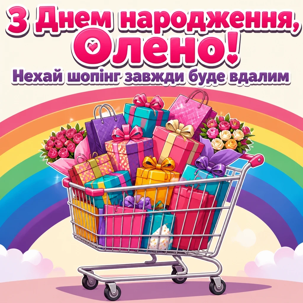 з днем народження олена