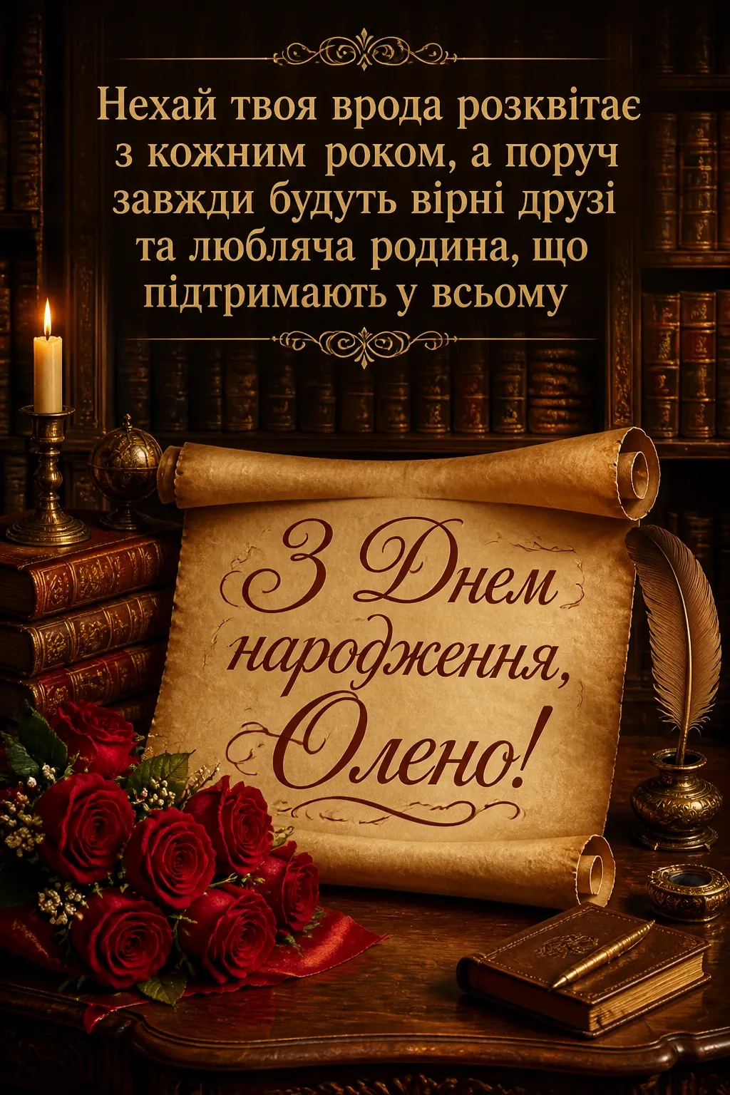 з днем народження олена