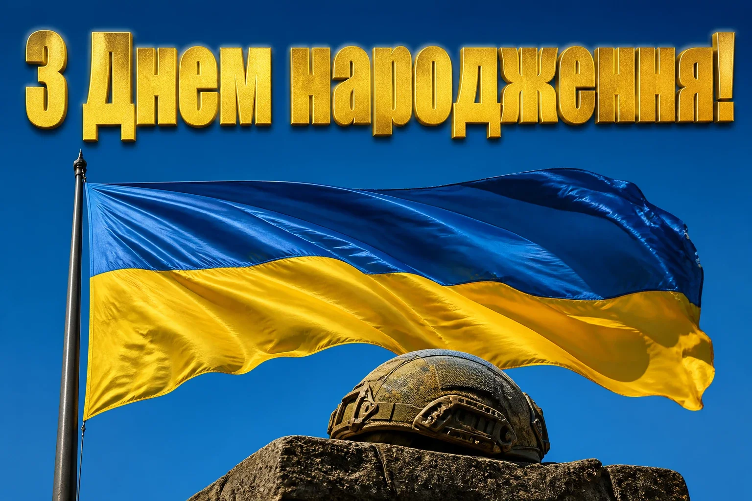 привітання з днем народження військового