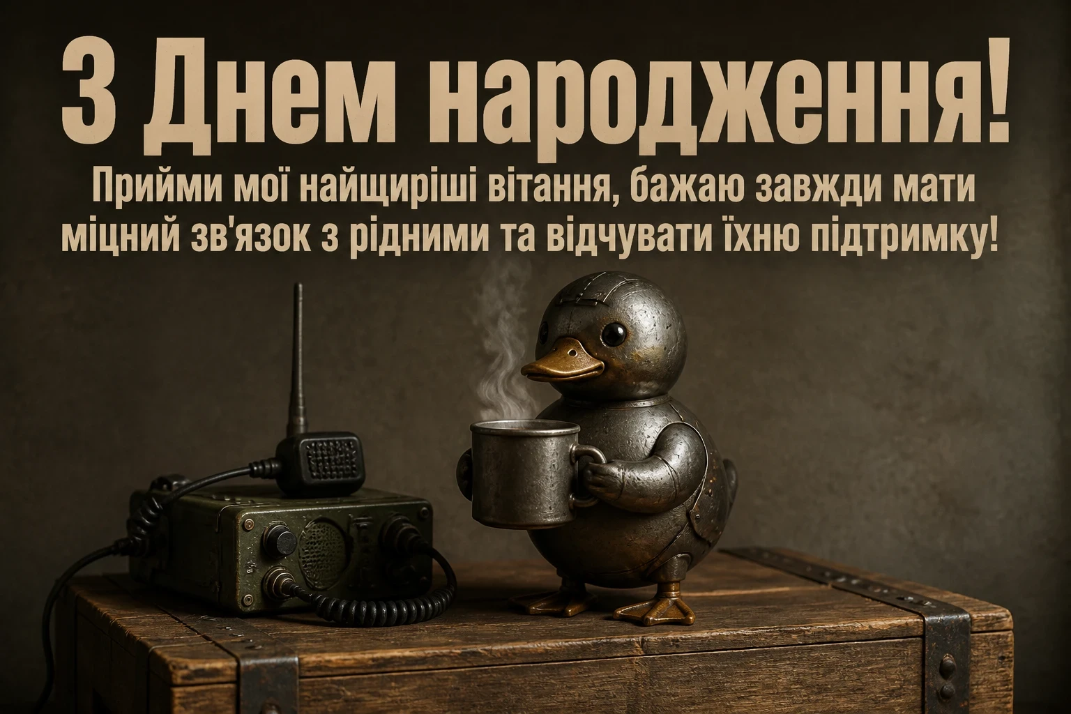 привітання з днем народження військового