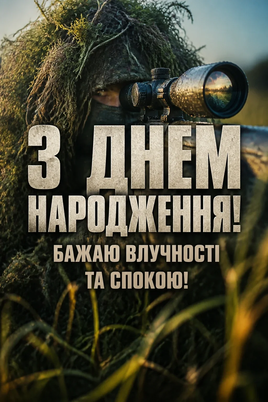 привітання з днем народження військового