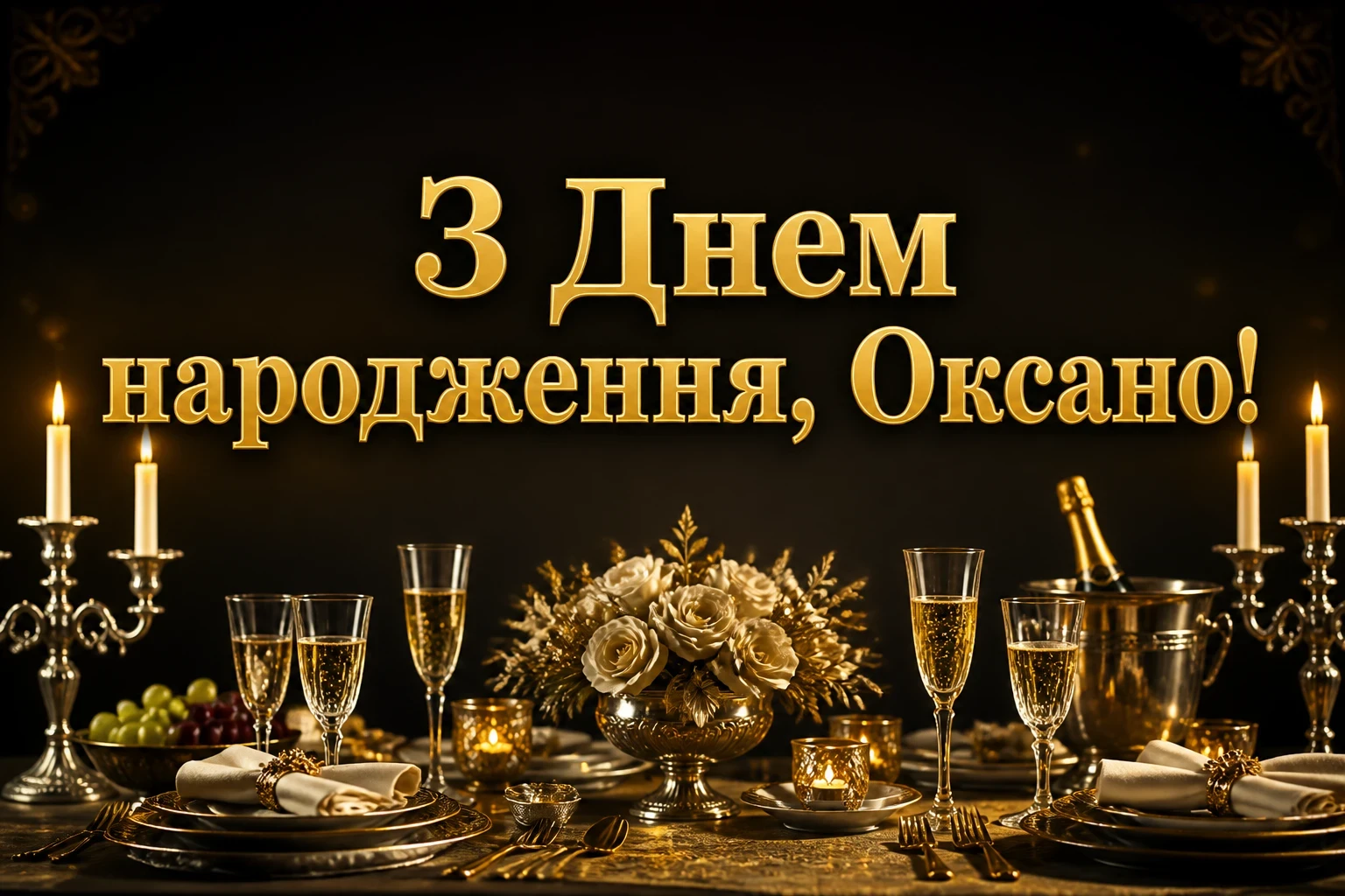 з днем народження оксана