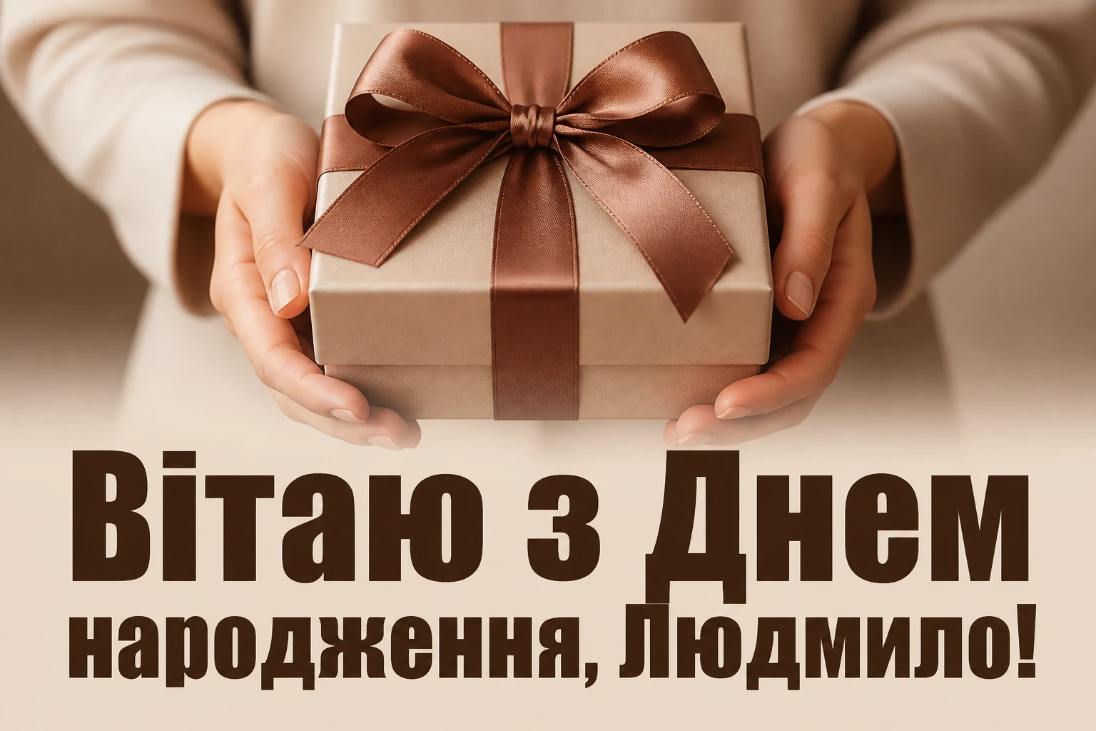 з днем народження людмила