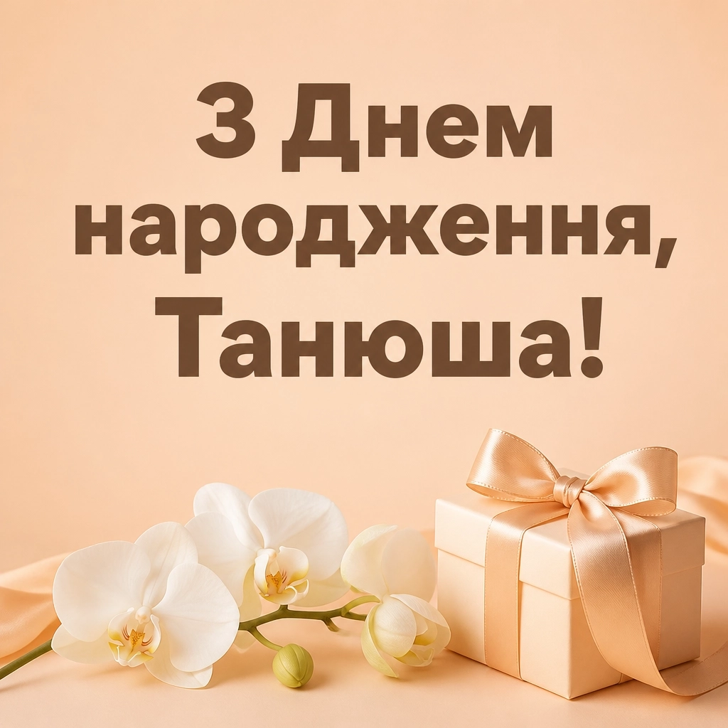 танюша з днем народження