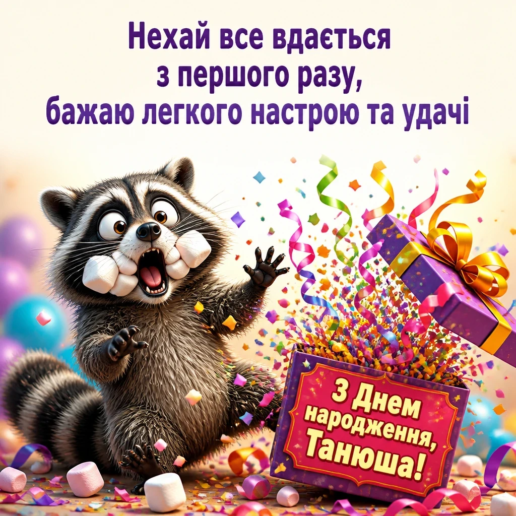 танюша з днем народження