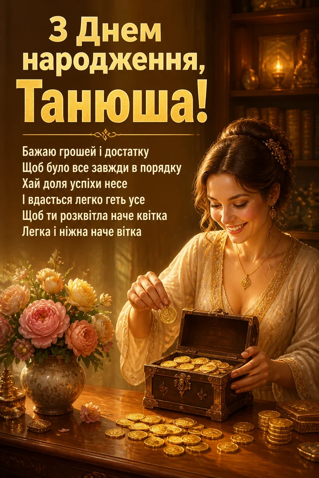 танюша з днем народження