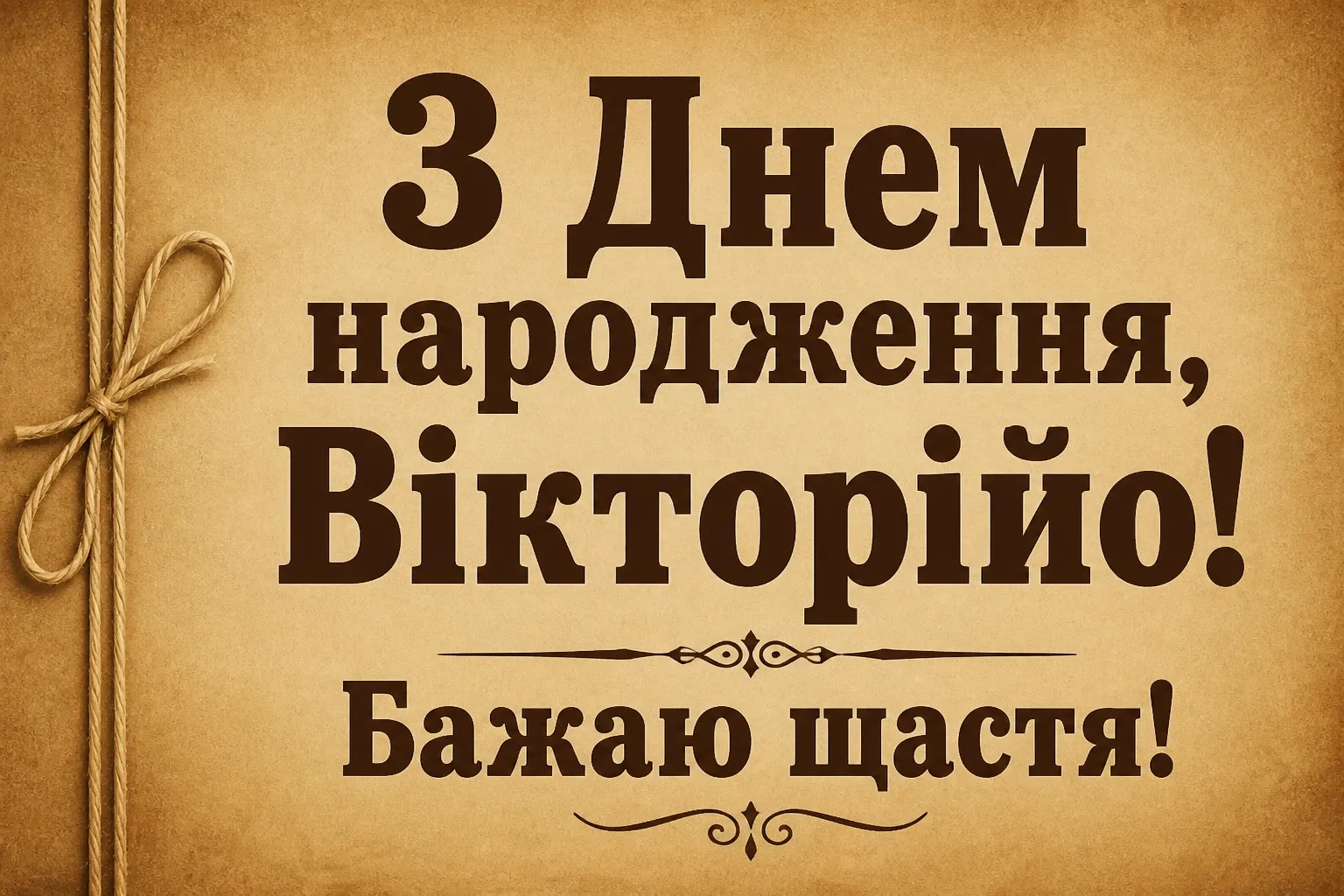 з днем народження вікторія