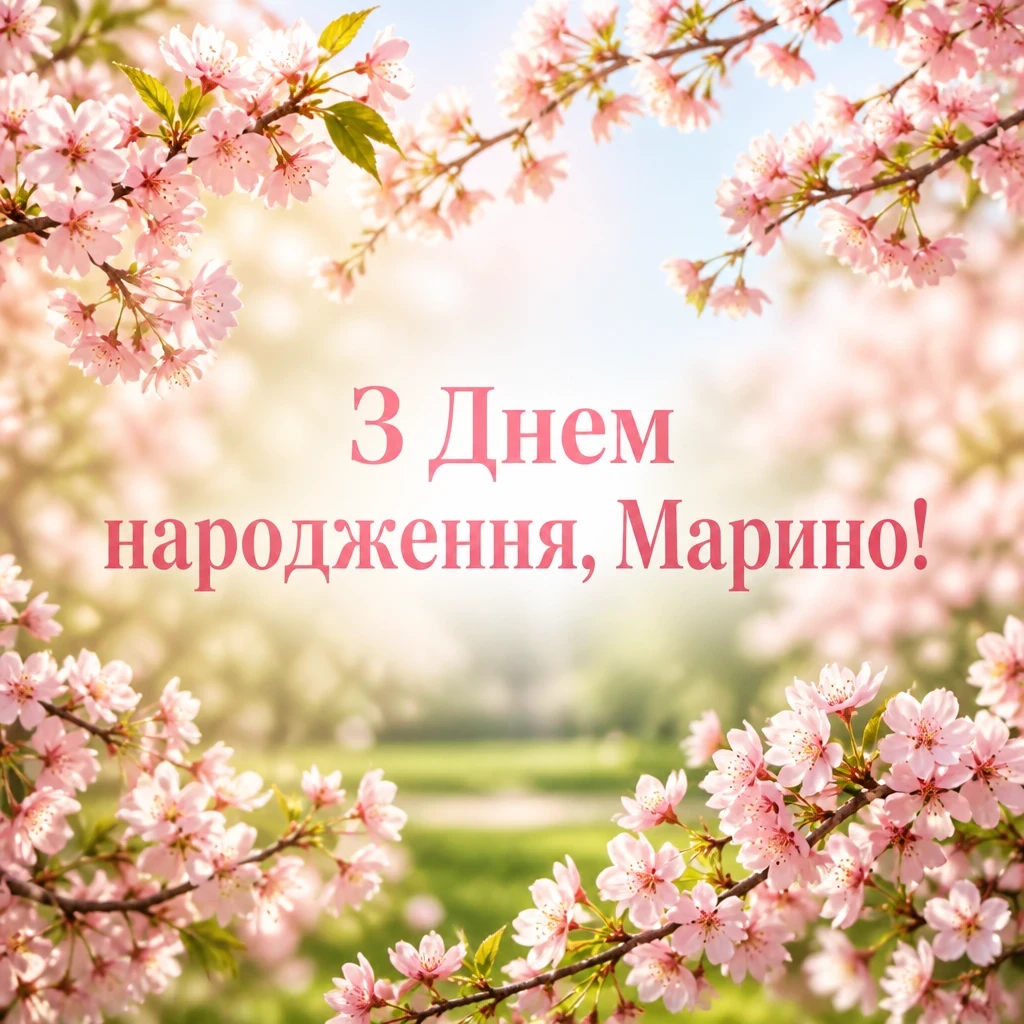 з днем народження марина з днем народження марина