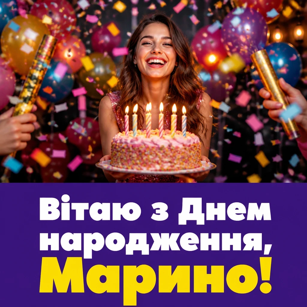 з днем народження марина з днем народження марина