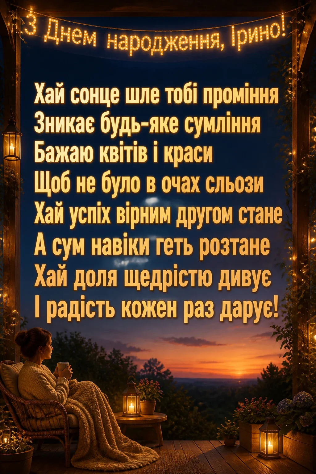 з днем народження ірина