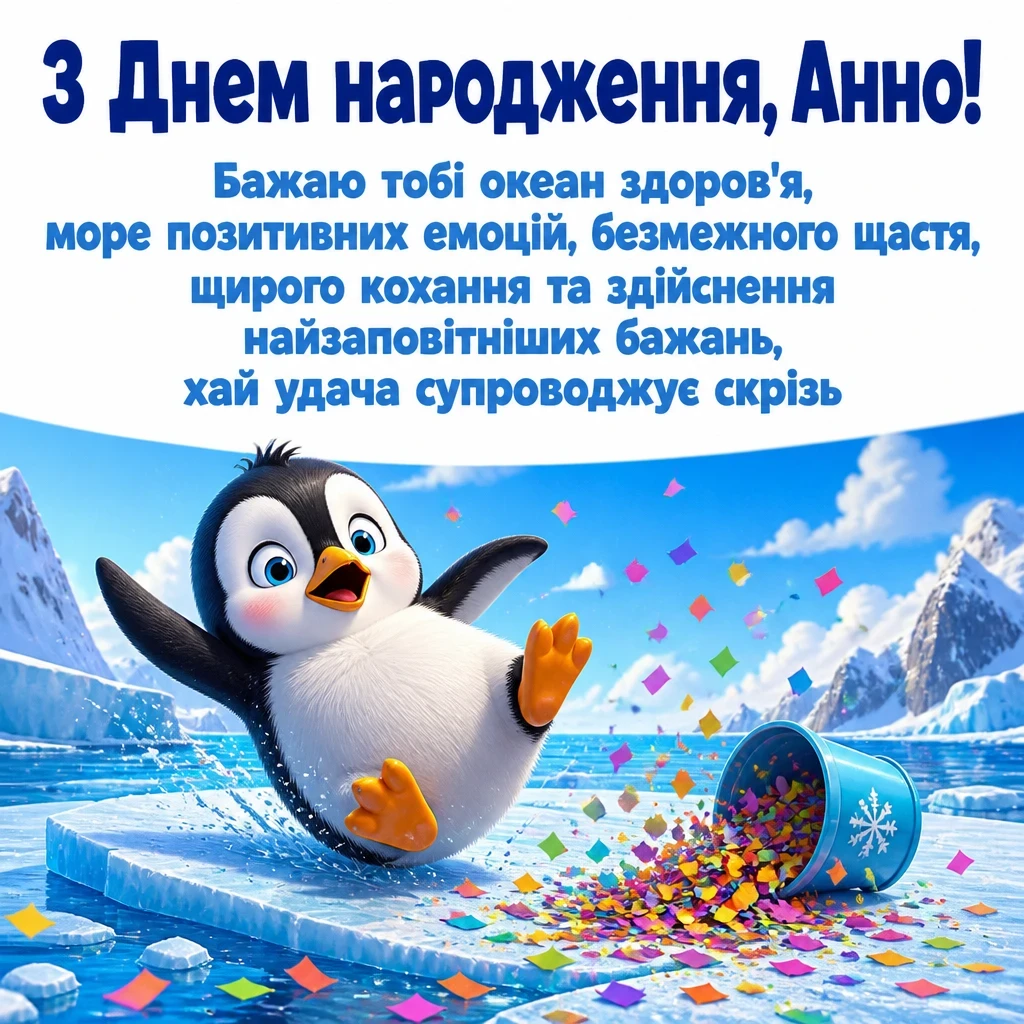 з днем народження анна