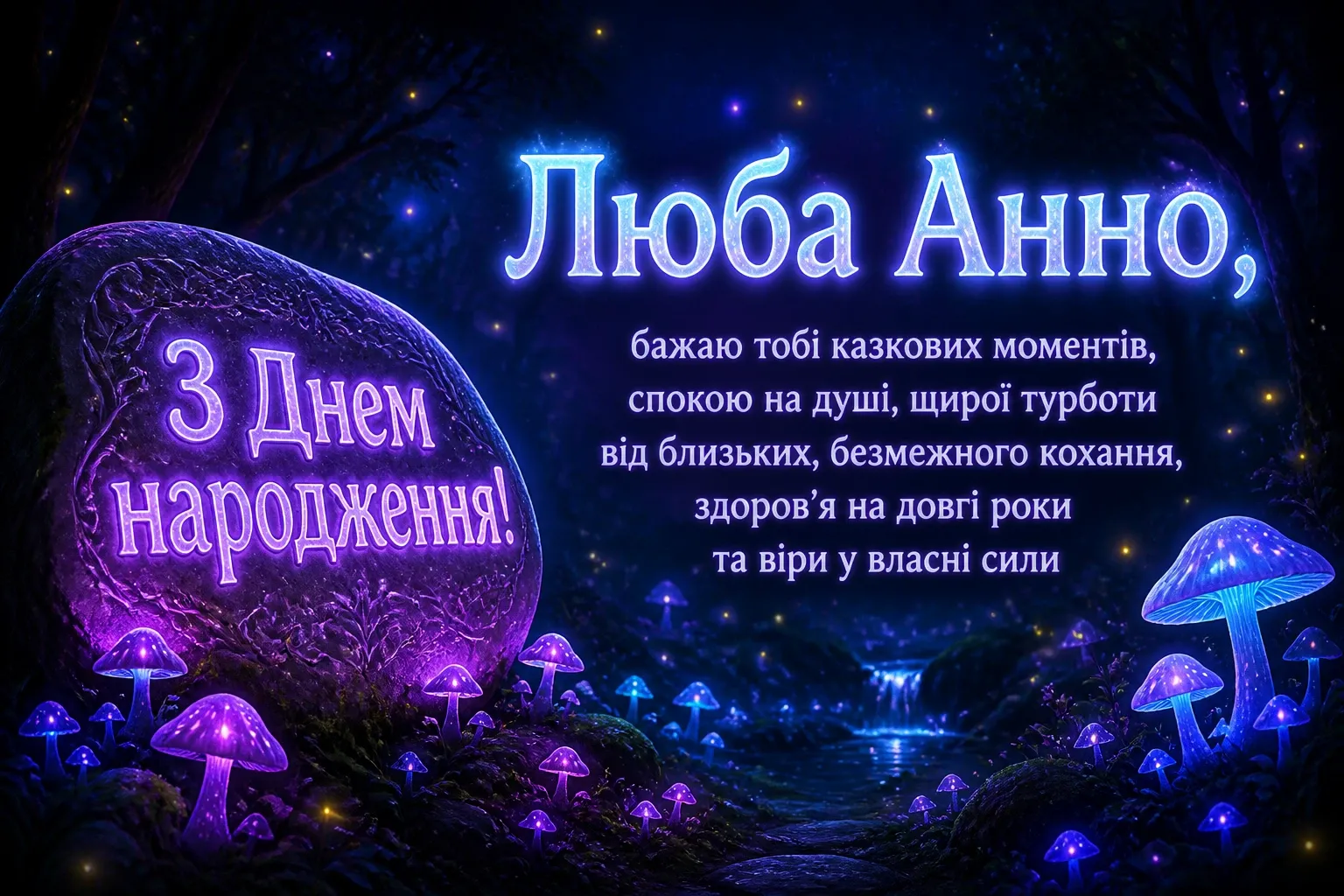 з днем народження анна