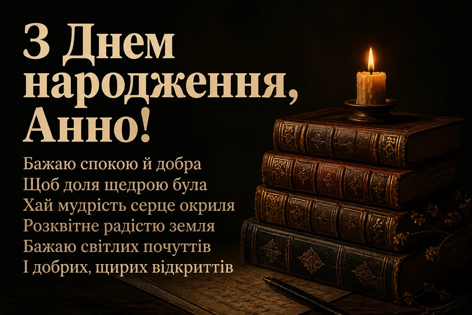 з днем народження анна