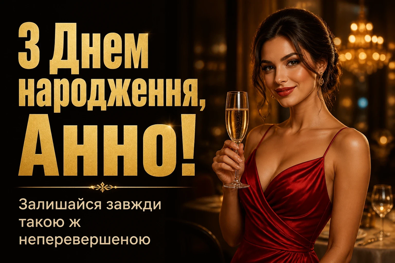 з днем народження анна