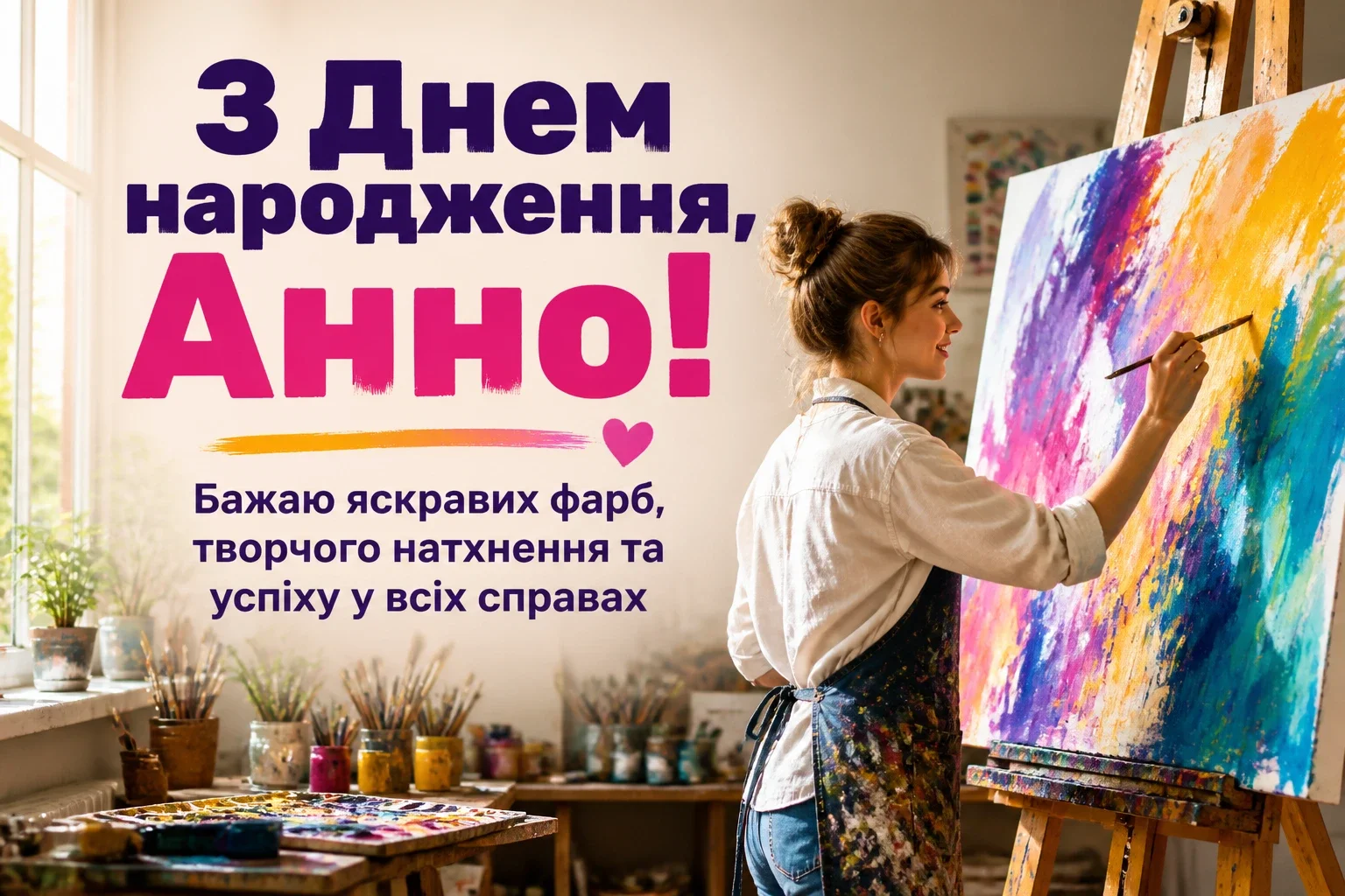 з днем народження анна