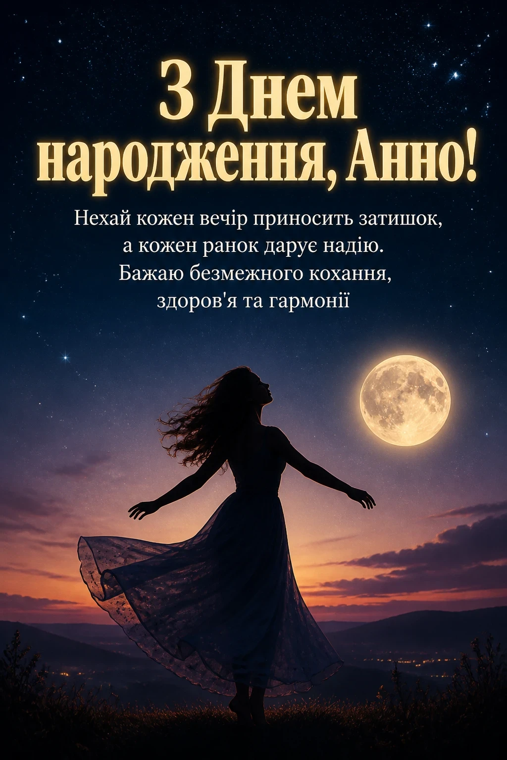 з днем народження анна