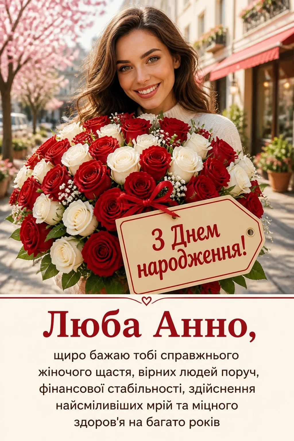 з днем народження анна