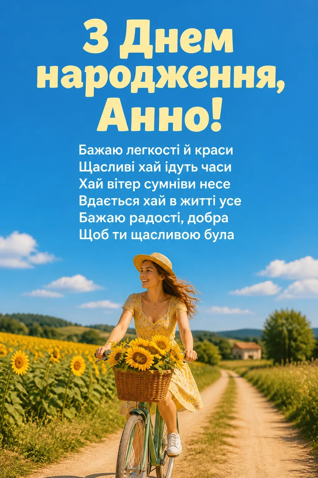 з днем народження анна