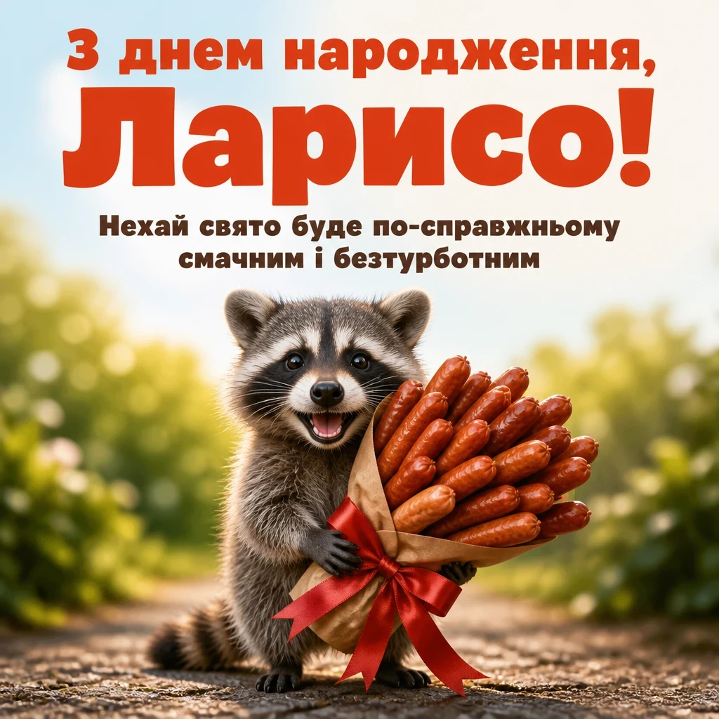 з днем народження лариса
