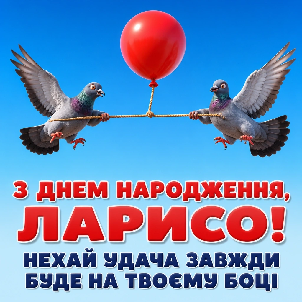 з днем народження лариса