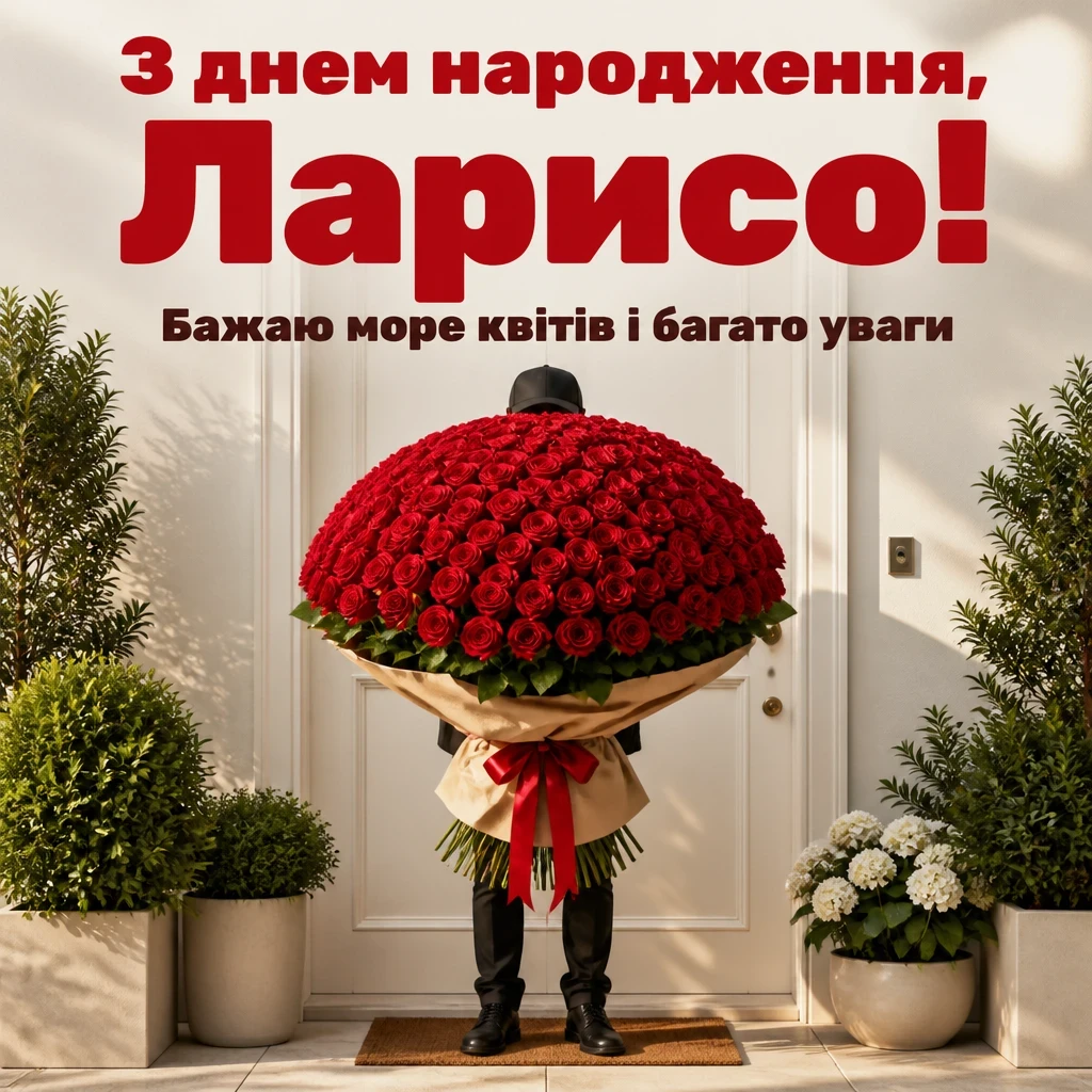 з днем народження лариса