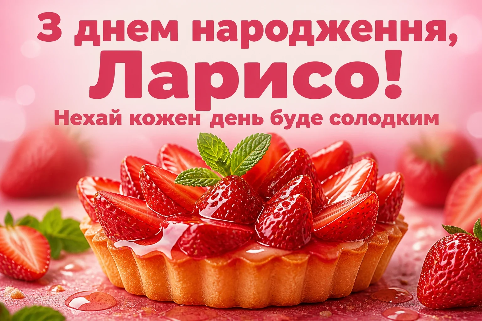з днем народження лариса