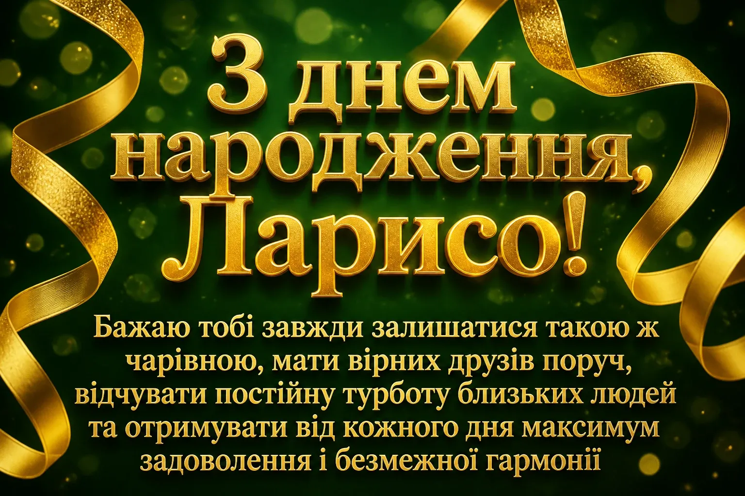 з днем народження лариса