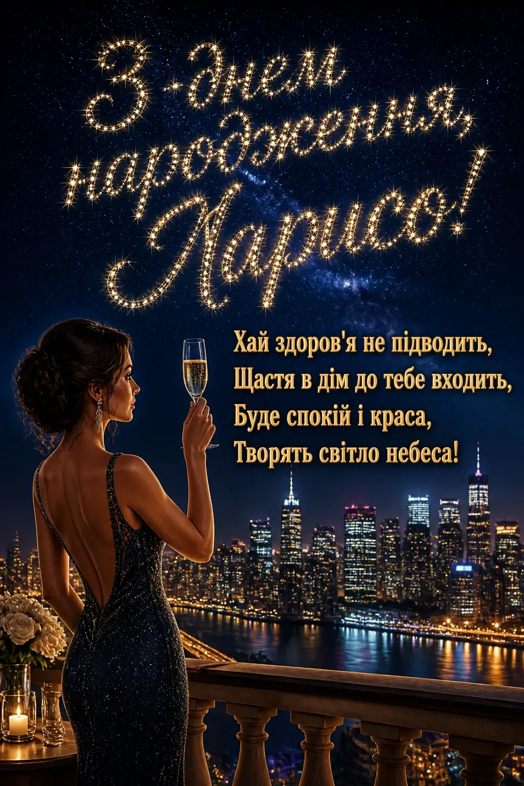 з днем народження лариса