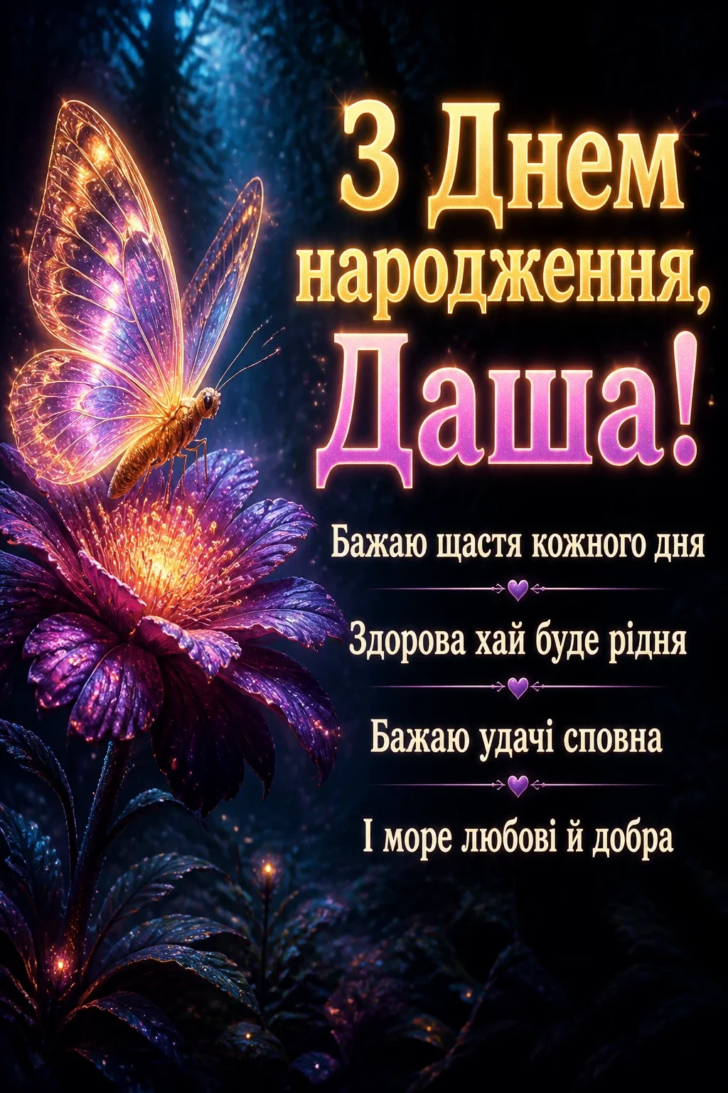 з днем народження даша з днем народження даша