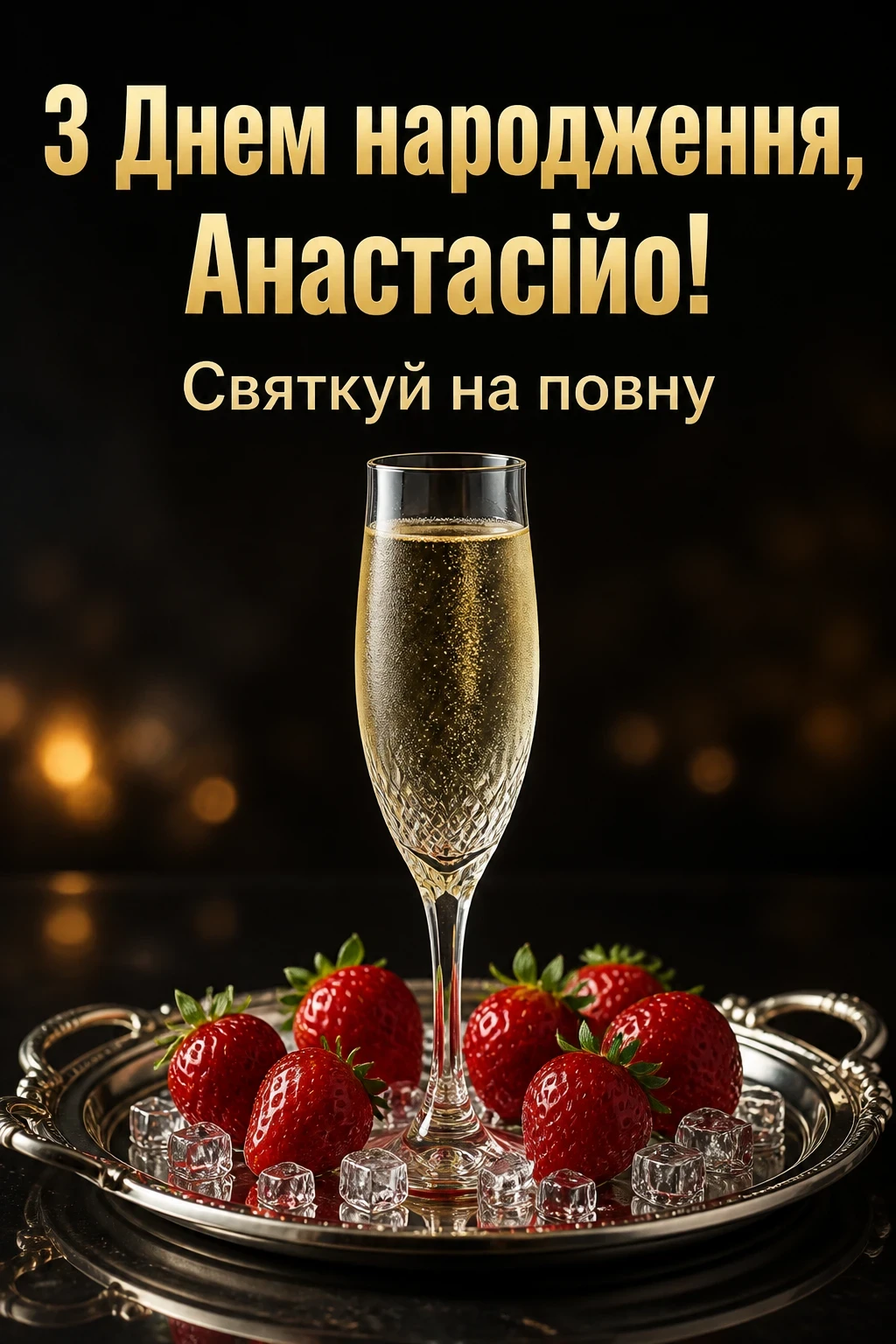 з днем народження анастасія