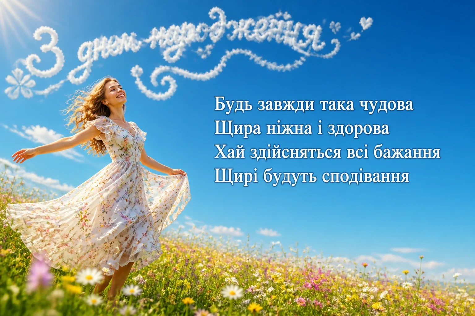 жінці привітання з днем народження жінці привітання з днем народження
