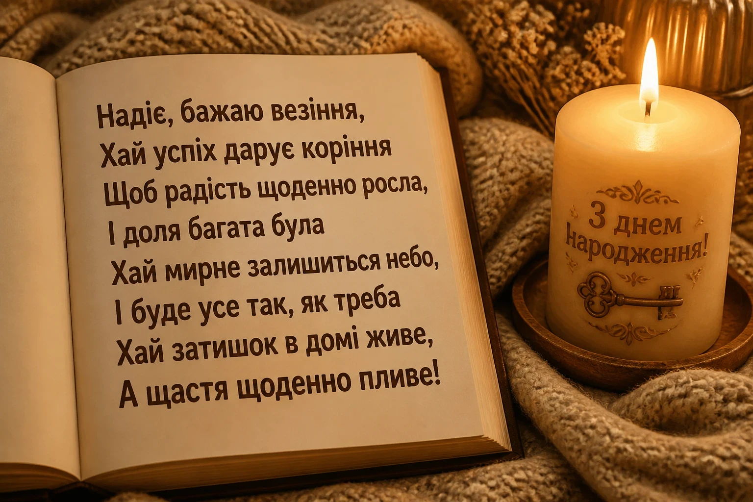 з днем народження надія