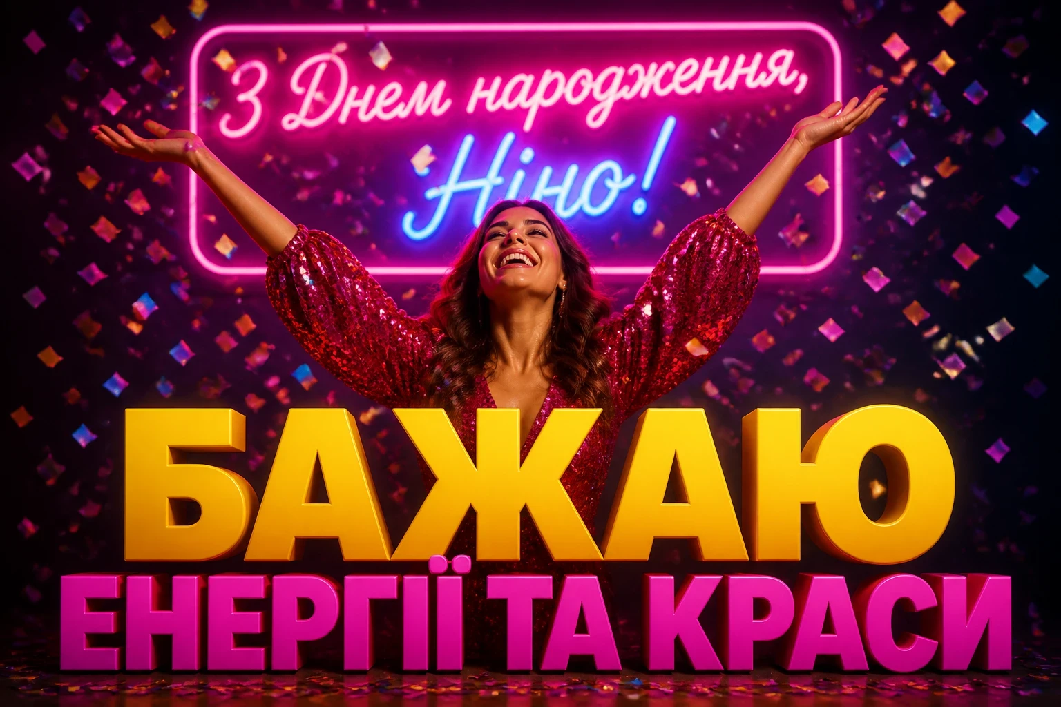 з днем народження ніна