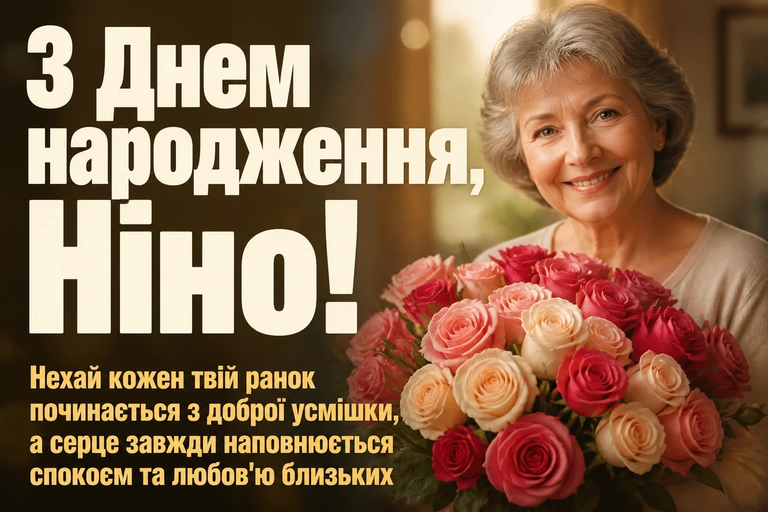 з днем народження ніна