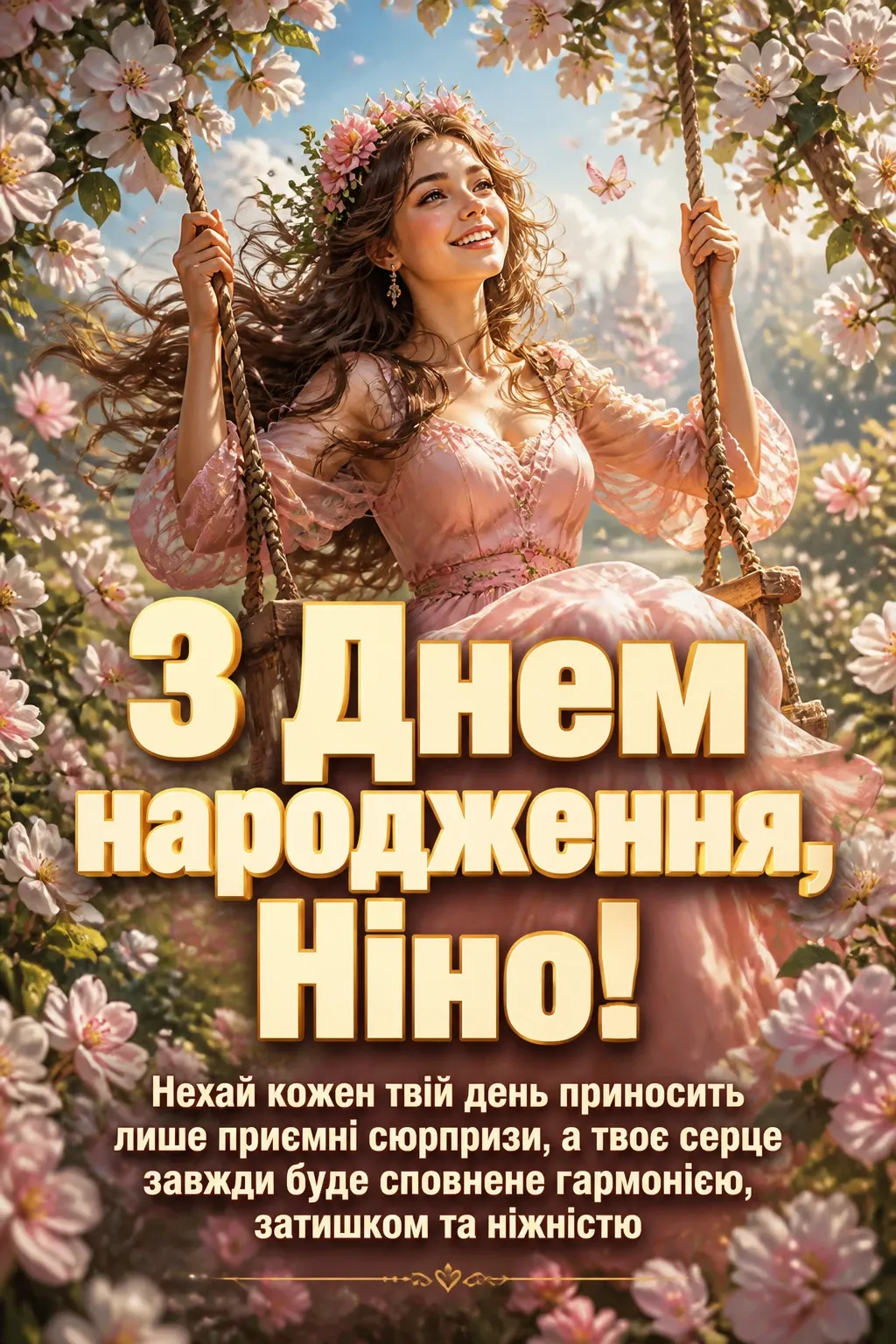 з днем народження ніна