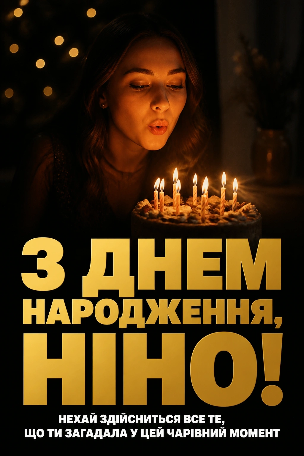 з днем народження ніна