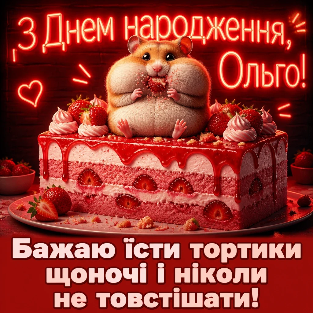 з днем народження ольга з днем народження ольга