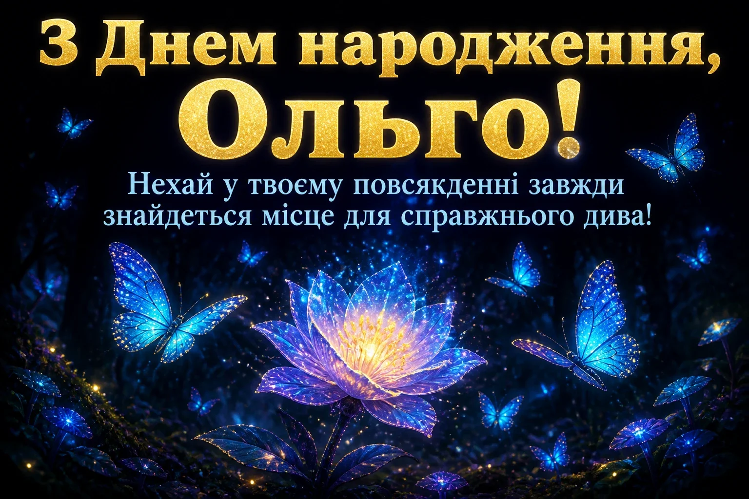 з днем народження ольга з днем народження ольга