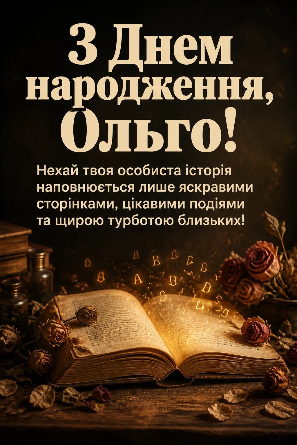 з днем народження ольга з днем народження ольга