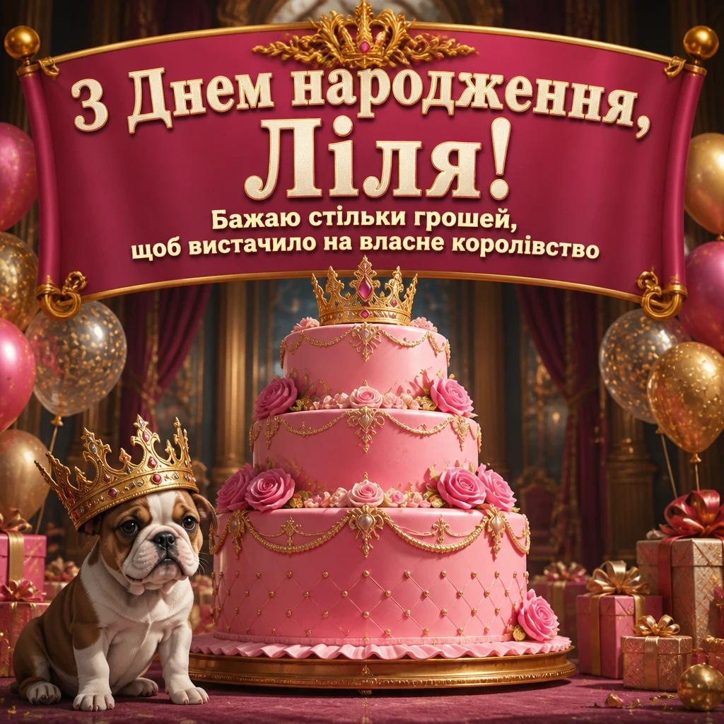 з днем народження ліля