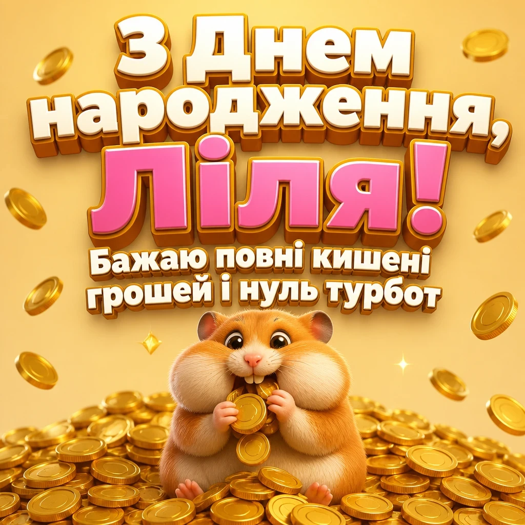 з днем народження ліля