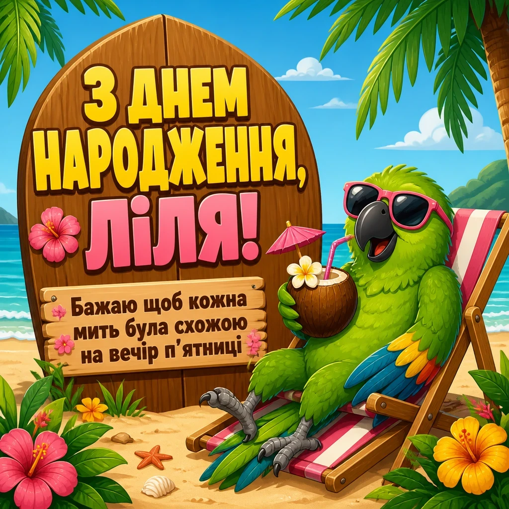 з днем народження ліля