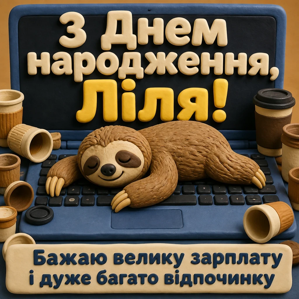 з днем народження ліля