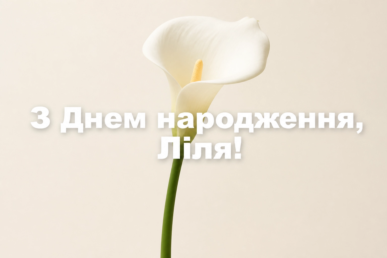 з днем народження ліля