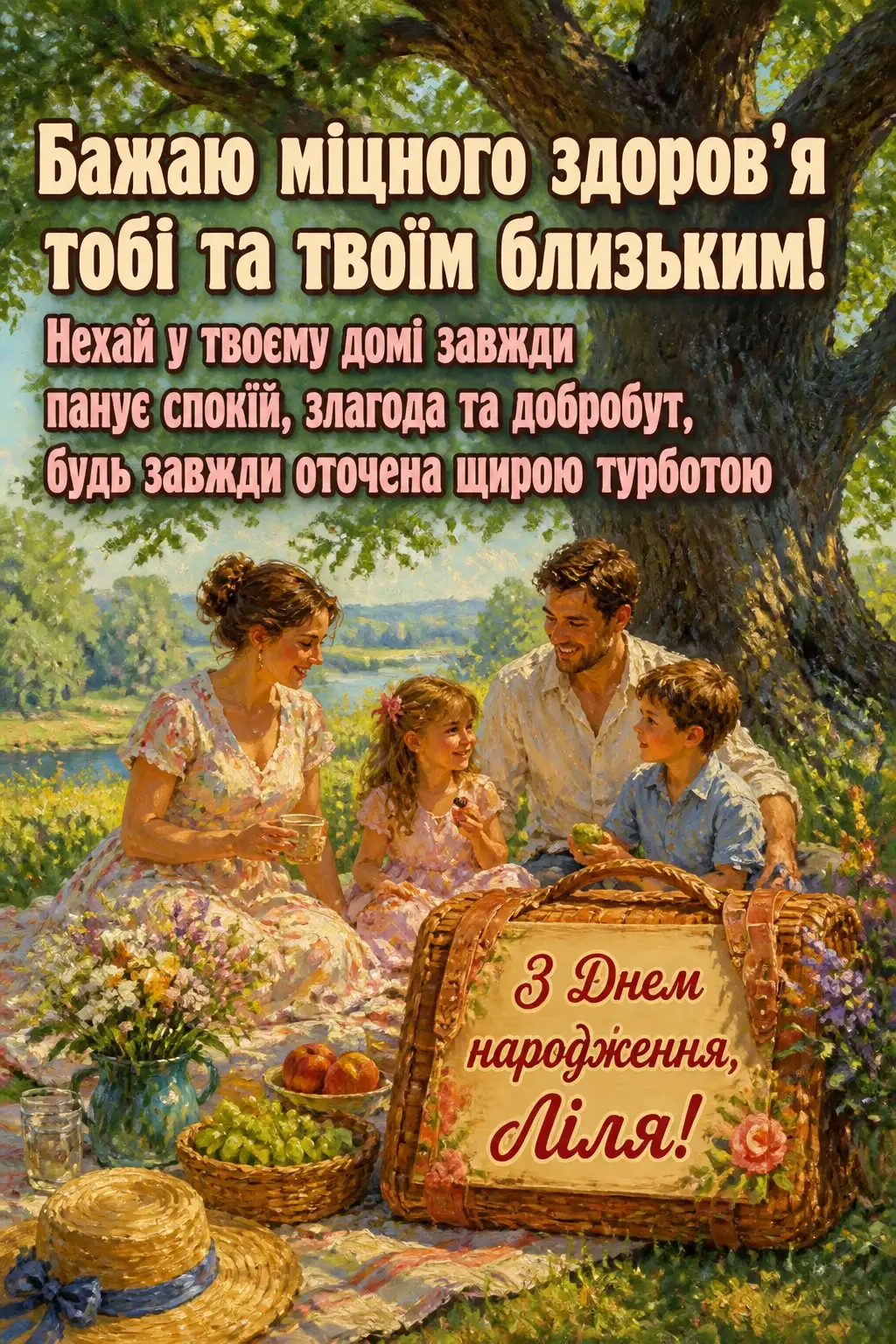 з днем народження ліля