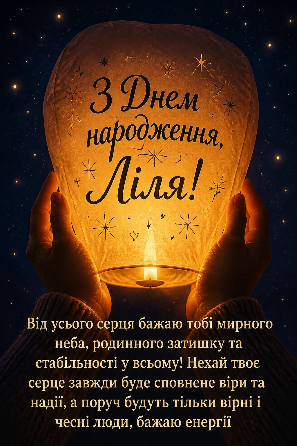 з днем народження ліля