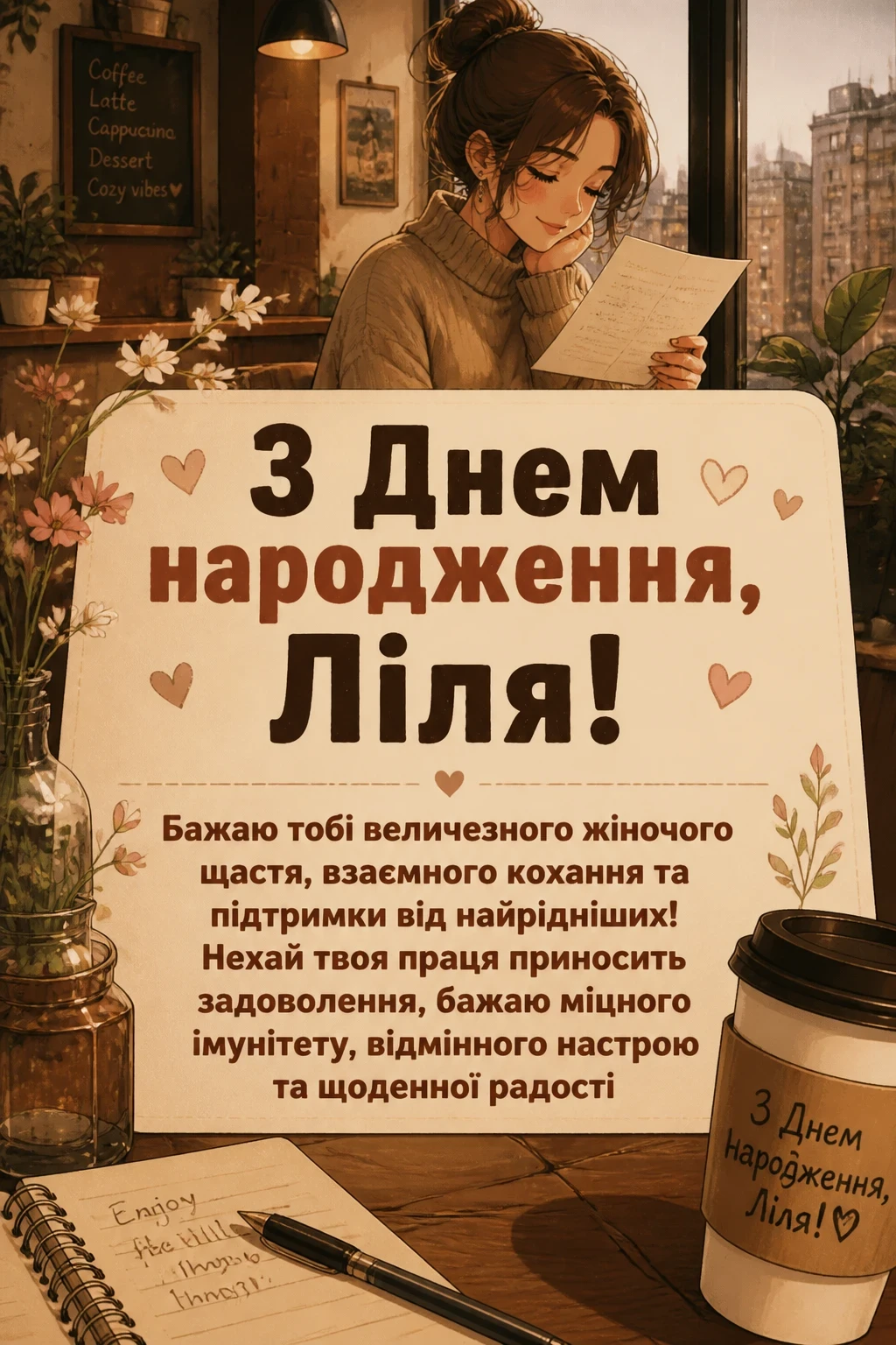 з днем народження ліля