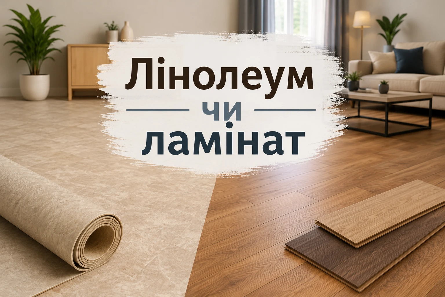 Що краще лінолеум чи ламінат
